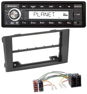Continental USB 1DIN AUX DAB MP3 Autoradio für Iveco Daily (06-14) - schwarz - Bild 1 von 9