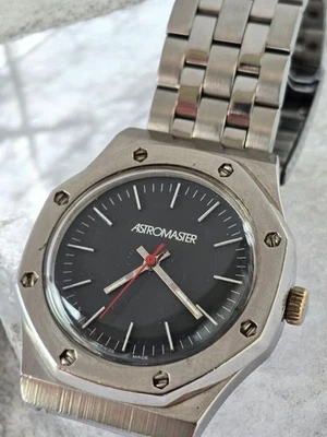 Reloj Vintage Astromaster Swiss Mecánico Retro Watch Made Swiss Hombre Original  - Imagen 1 de 4