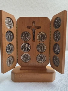 VTG Stations Of The Cross Triptych - Picture 1 of 9
