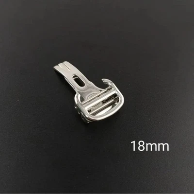 CARTIER Genuino Cierre D Hebilla Damas Reloj Correa Pulsera Piezas Plata 16mm Foto 1 de 4