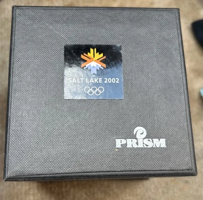 2002年犹他州盐湖城冬季奥运会Facet水晶圆形切割纪念品  — 第 1/4 张图片