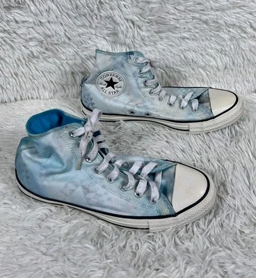 匡威女式 Chuck Taylor All Star 高帮鞋 Geometric 563816F 9 码 — 第 1/4 张图片