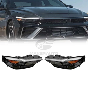 LED Left & Right Side Headlight Assembly Headlamps For 2024-2025 Hyundai Elantra - Bild 1 von 12