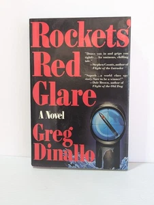 ROCKET'S RED GLARE GREG DINALLO 1988 1ST ED HARDCOVER DUST JACKET - Picture 1 of 6