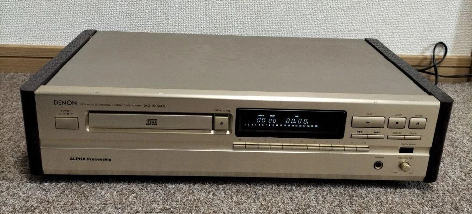 DENON DCD-1515ALG	PCM AUDIO TECHNOLOGY COMPACT DISC PLAYER/Operation confirmed. - Image 1 of 4