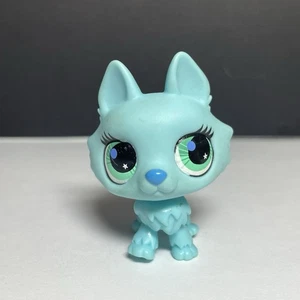 Auténtico bolso ciego Littlest Pet Shop LPS Husky #2787 perro lobo totalmente talentoso - Imagen 1 de 7