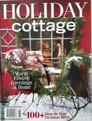 Cottage Journal 2025:  "HOLIDAY COTTAGE" Warm Festive Greetings at Home - Imagem 1 de 2