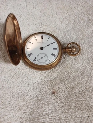Reloj Bolsillo American Waltham 18S Funcionando Foto 1 de 4