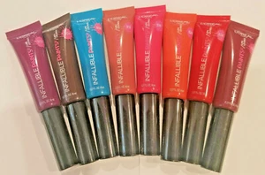 BUY 1, GET 1 @ 20% OFF (add 2 to cart) L'OREAL Infallible Paints / Lips Lipcolor - Picture 1 of 20