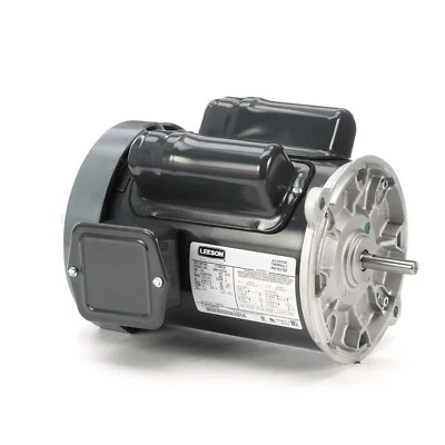 Leeson 117889.00 Electric Motor 3/4 HP 1725 Rpm 1PH 115/208-230 Volt 56YZ Frame - Image 1 of 4
