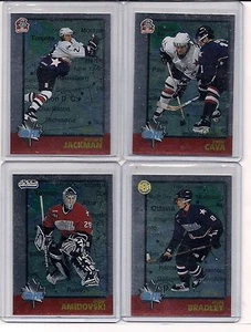 1998 BOWMAN CHL INTERNATIONAL FOIL HOCKEY SET ( 165 ) LeCAVALIER/RICHARDS/AVERY - Picture 1 of 1