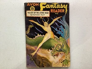 Avon Fantasy Reader #2 1947 Pulp Fletcher Platt Robert E Howard King Kull - Bild 1 von 5