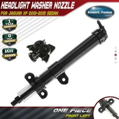 Boquilla de lavado de faros para Jaguar XF 2013-2015 sedán conductor delantero izquierdo C2Z13782 Foto 1 de 4