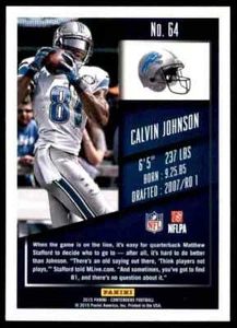 Contendors Calvin Johnson 2015 #64 - Imagen 1 de 2