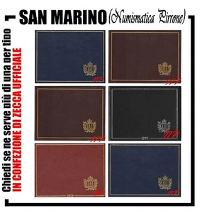 SAN MARINO, 500 - 1.000 - 10.000 Lire Argento Commemorative FDC in confezione - Bild 1 von 24
