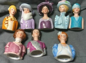 Nueve Colección Vintage Avon Lady Thimble ¡Maravillosa! Moda de vestir histórica - Imagen 1 de 5