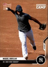 2020 Topps Now Road to Opening Day OD-474 Miguel Andujar New York Yankees Summer