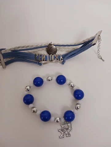 Kentucky Wildcats UK Bracelet 2 Count Cover