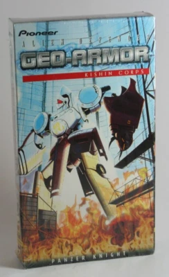 Alien Defender Geo-Armor VHS Pioneer VS Panzer Knight English Kishin Corps NEW - Image 1 of 4