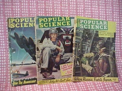 Oct., Nov. & Dec. Popular Science Magazine 1943 Complete Issues - Image 1 of 4