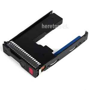 HP 651314-001 LFF 3.5" SAS HDD Tray Caddy w/ 2.5" Adapter for DL560 DL380 DL160 - Photo 1/6