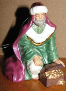 Hallmark Andenken Ornament 1999 Melchior The Magi Blessed Nativity Collection - Bild 1 von 6