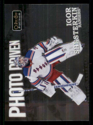 2022-23 O-Pee-Chee Platinum Photo Driven #PD4 Igor Shesterkin - Image 1 of 2