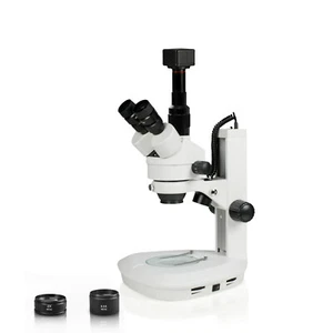 Vision Scientific VS-2FZ-5NN Simul-Focal Trinocular Zoom Stereo Microscope - Imagen 1 de 4