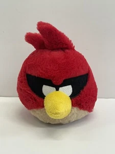 Angry Birds Space Super Red Bird 5" Plush 2012 - Pre-Owned WORKING - Picture 1 of 5