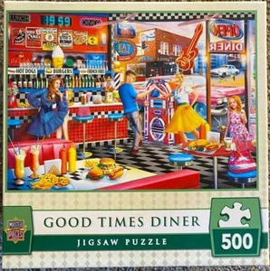 MasterPieces Puzzle; Good Times Diner von Eduard; 500 Teile - Bild 1 von 2