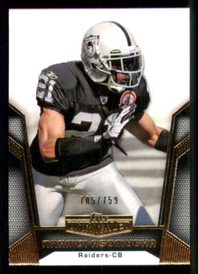 2010 Topps Unrivaled Gold 759 #7 Nnamdi Asomugha /759 - Image 1 of 2