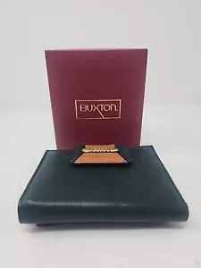 VTG Buxton Genuine Leather Women's Wallet With Coin Purse & Gift Box - Picture 1 of 12