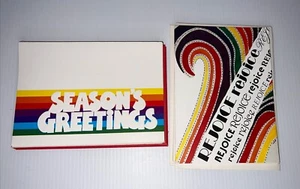 18 Rainbow Pride Seasons Greetings Holiday Cards Retro! - Picture 1 of 13