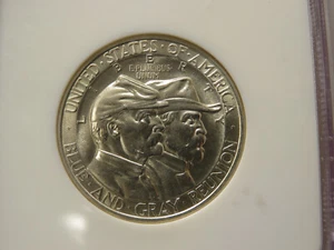 1936 Gettysburg Commemorative Half Dollar NGC MS 65 - Picture 1 of 4