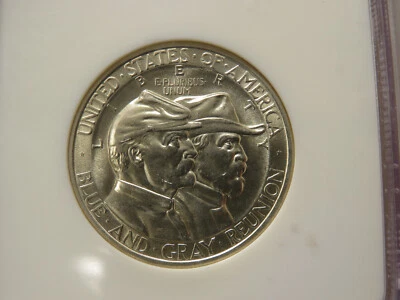 1936 Gettysburg Commemorative Half Dollar NGC MS 65 - Image 1 of 4