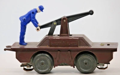 Marx Operating Hand Car Tool Box Safety Flares *Missing Guy* for Parts & Repair - Image 1 of 4