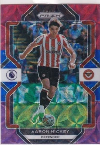 Panini Prizm Premier League 2022-23 No. 41 Aaron Hickey Red Blue Choice 6/15 - Bild 1 von 2