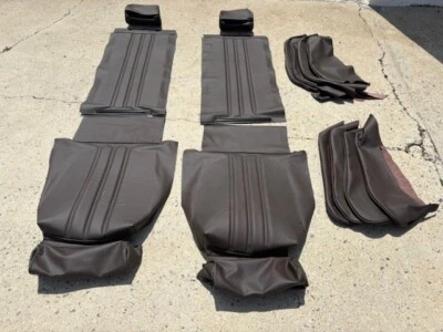 KIT ASIENTO DEPORTIVO BMW E28 528i 535i M5 KIT TAPICERÍA CUERO HABANA NUEVO Foto 1 de 4