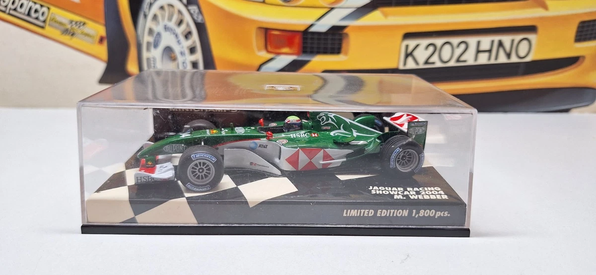 ミニカー MINICHAMPS 1/18 F1 2004 Jaguar R5 2004 Jaguar Formula One F1 R5 #14 Mark Webber diecast model car 1