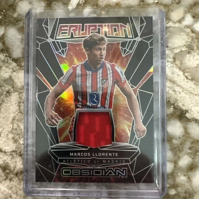 Marcos Llorente Panini Obsidian 2024-25 Eruption Patch 199 - Image 1 of 2