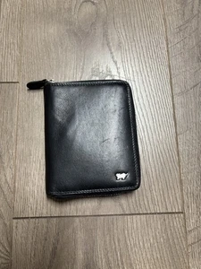 Made in Germany Unisex Reißverschluss Leder Geldbörse Braun Buffel Golf 2.0 RV H 8CS - Bild 1 von 7