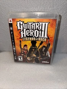 Guitar Hero 3 III Legends Of Rock (Playstation 3 PS3, 2007) CIB getestet - Bild 1 von 3