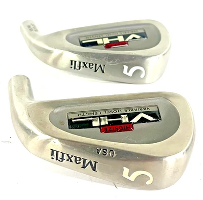Maxfli Midsize VHL Head Lot (2) 5 & 5 Iron Heads Only RH Mens - Image 1 of 4