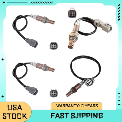 For Toyota Highlander 2006 2007 Lexus RX400h 2006-2008 4x Up+Down Oxygen Sensor Foto 1 de 4