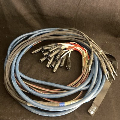 Whirlwind Cable 24ft 8x8 XLR Male Female 16 channel Snake connector stereo plugs - Image 1 of 4