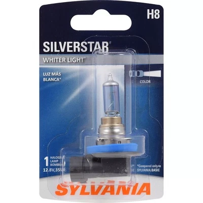 SYLVANIA H8 SilverStar Fog Light Bulb - High Performance Halogen Headlight, 1ea - Image 1 of 4