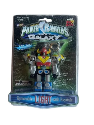 Power Rangers Lost Galaxy Squeezable Light With Keychain Transmorphers - Image 1 of 4