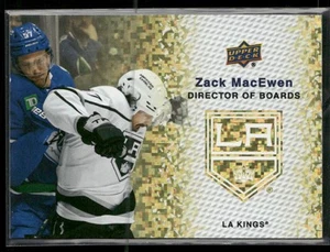 2023-24 Upper Deck Zack MacEwen Director of Boards Sparkle Gold #DB-9 LA Kings - Picture 1 of 2