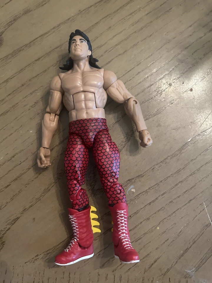Boneco WWE Mattel Elite Defining Moments Ricky the Dragon Steamboat WCW WWF Leia - Imagem 1 de 2