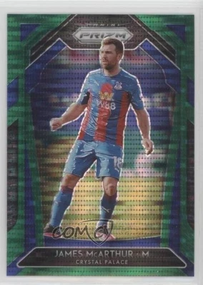 2020-21 Panini Prizm Premier League European H2 Green Pulsar James McArthur #68 - Image 1 of 2